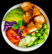 47. Poke bowl Kyllingebryst