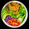 48. Poke bowl Japansk tofu